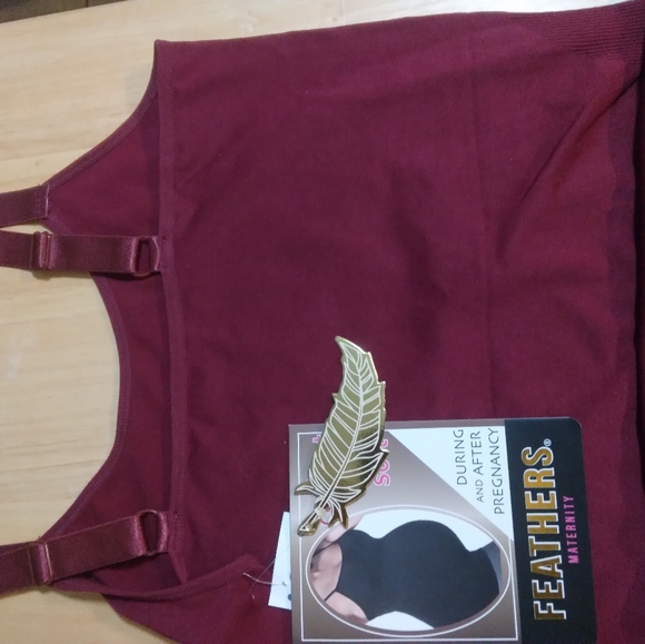 AVIA Med Seamless Zip Front Sports Bra and FEATHERS Maternity Essential size o/s - Picture 8 of 14